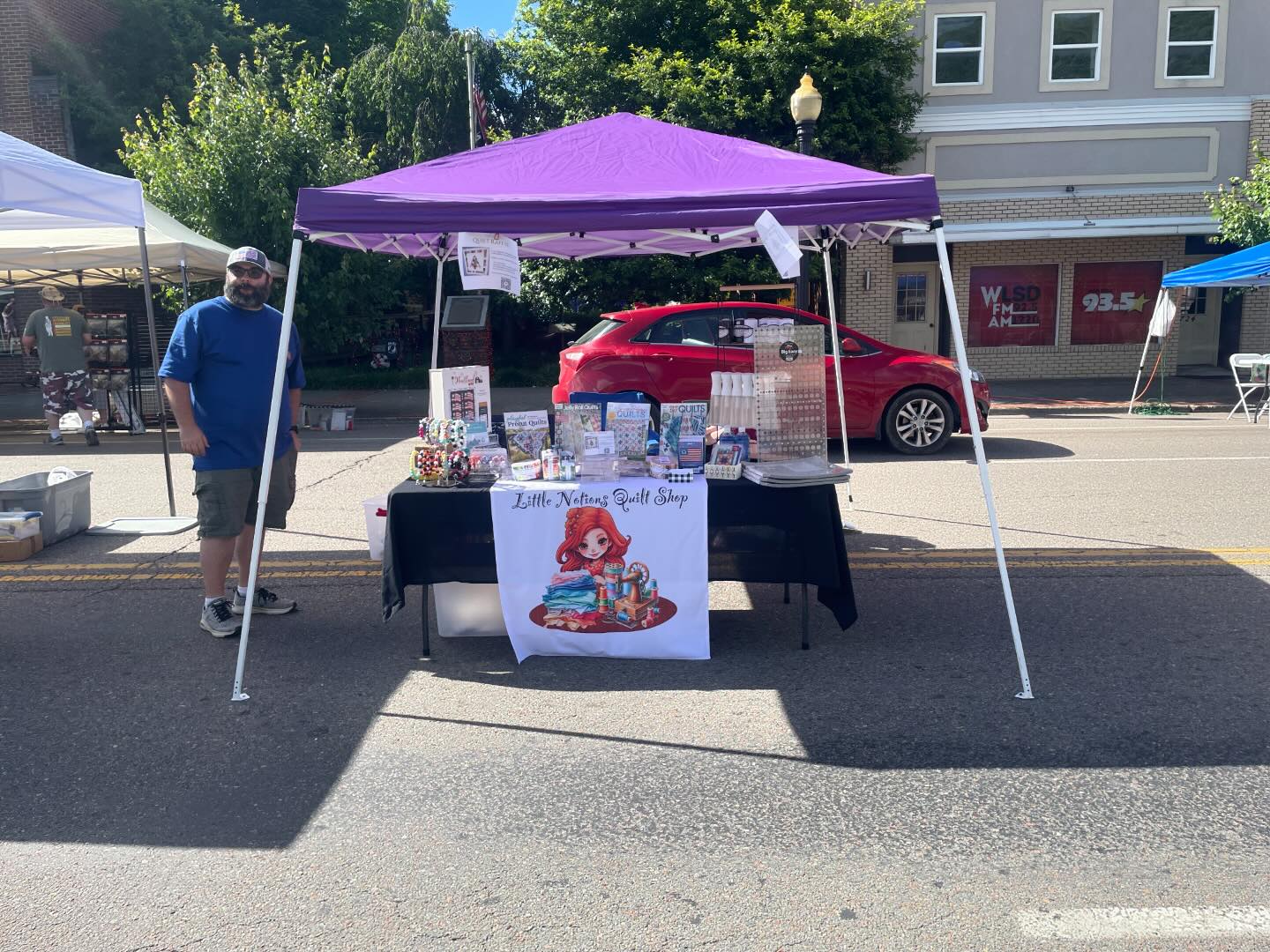 We are officially set up at... - Little Notions Quilt Shop | Facebook