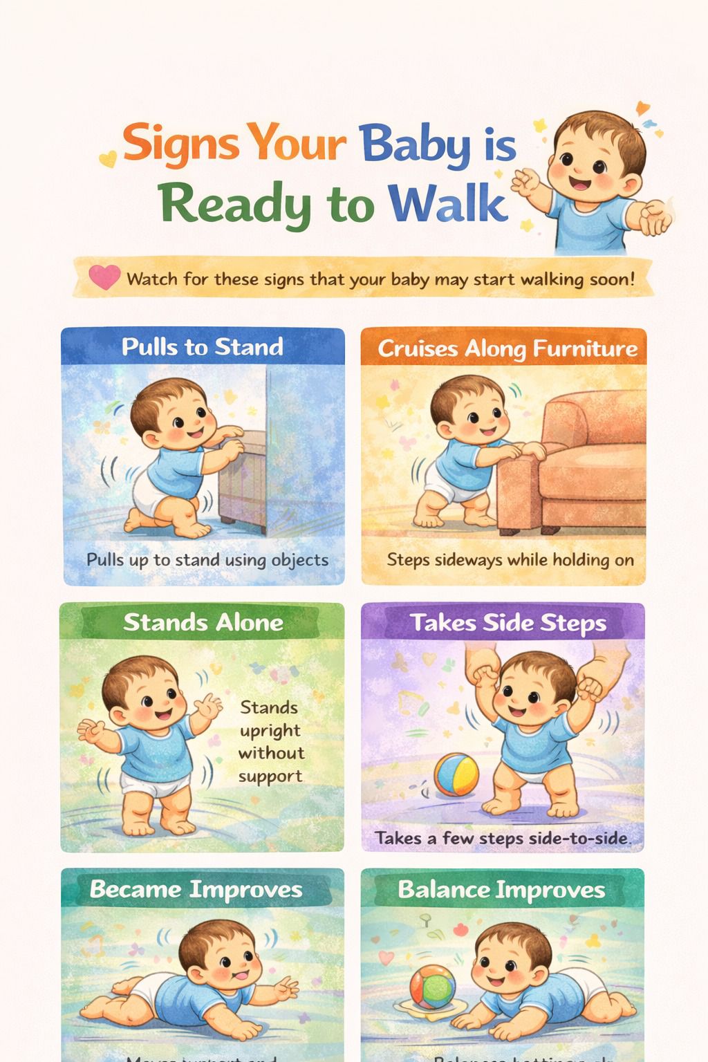 When Do Babies Start Walking? 👣 Every baby reaches this milestone