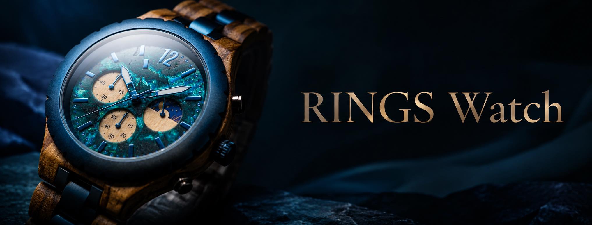 Rings-木製腕時計