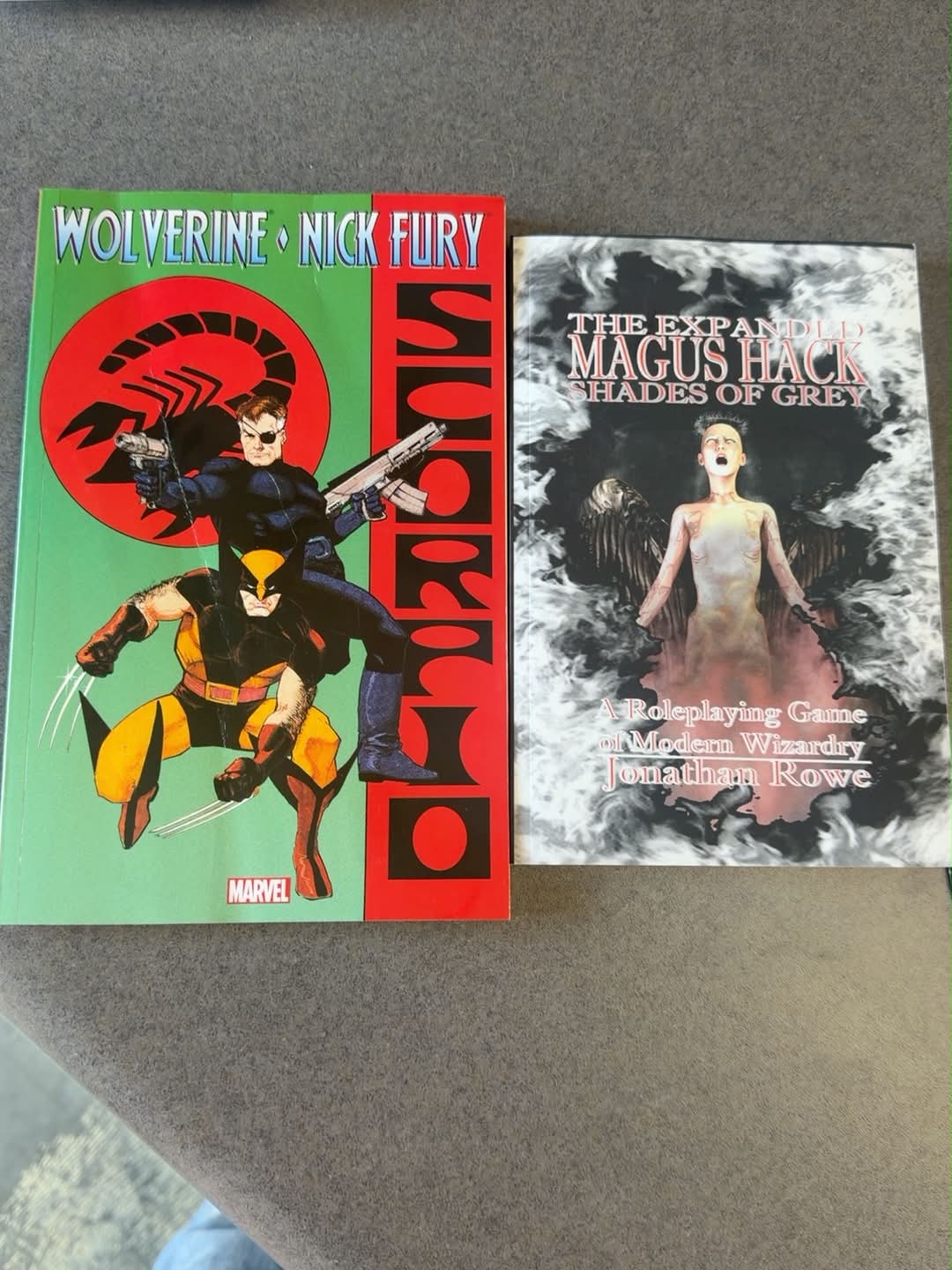 Wolverine and RPG books found at thrift store | Miles City, MT