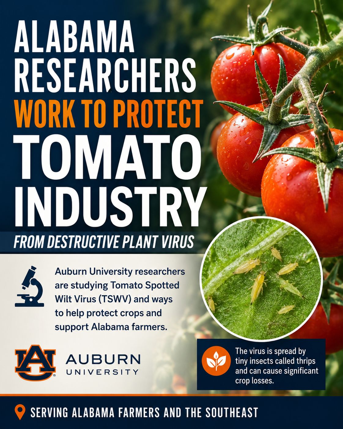 Thomas Wilbur Davis is making an impact on plant health. 🌱 Knowing the impact wheat diseases have had on yields in the previous years, he is determined to find solutions to these