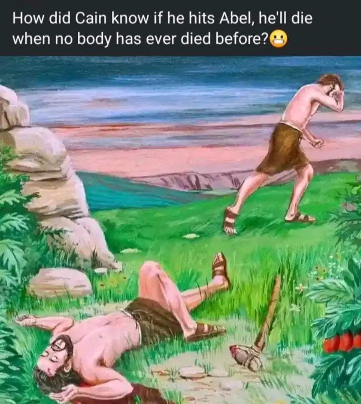 Meme origin: original comic creator unknown