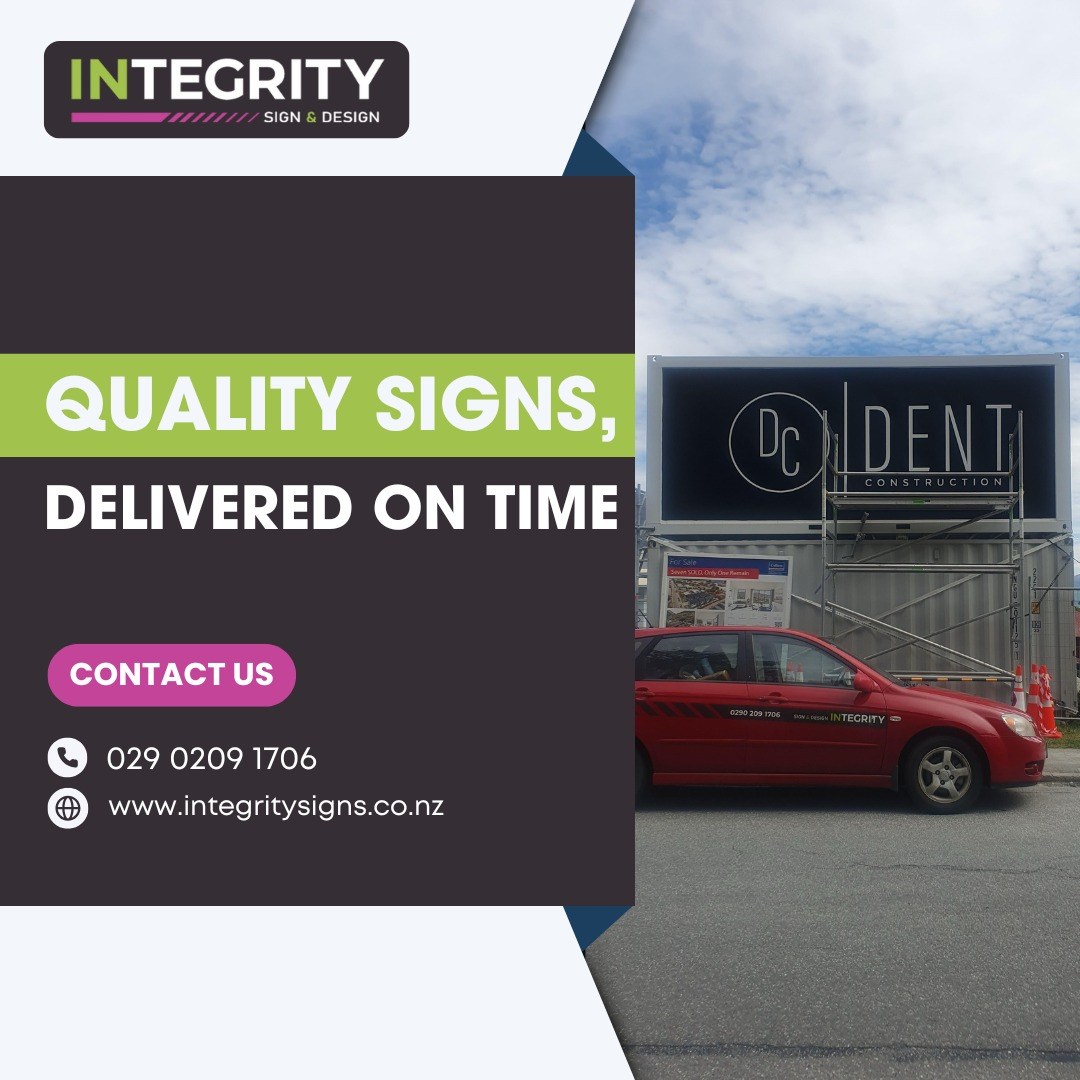 Integrity Signs | Queenstown