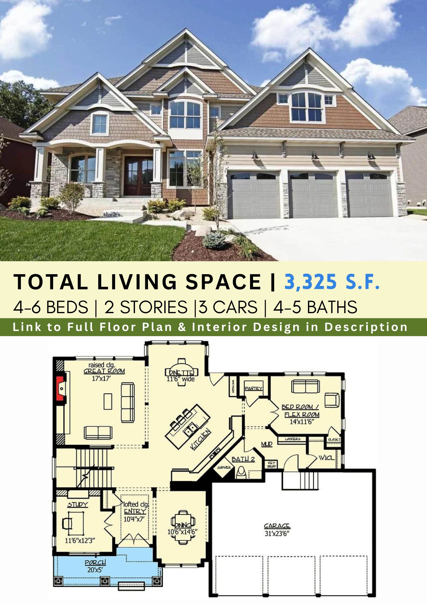 Here's a breathtaking, unique... - Dream Homes & Plans Co.