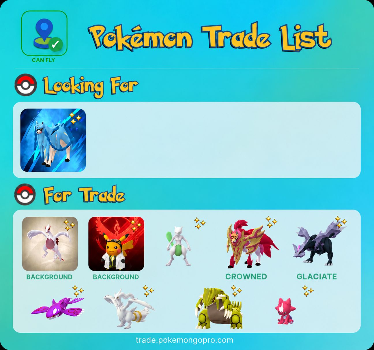 PokemonGO 御三家 Common LOOKING FOR SHINY ZACIAN GO FEST 25 မိ့ CAN FLY Pol Pokémen