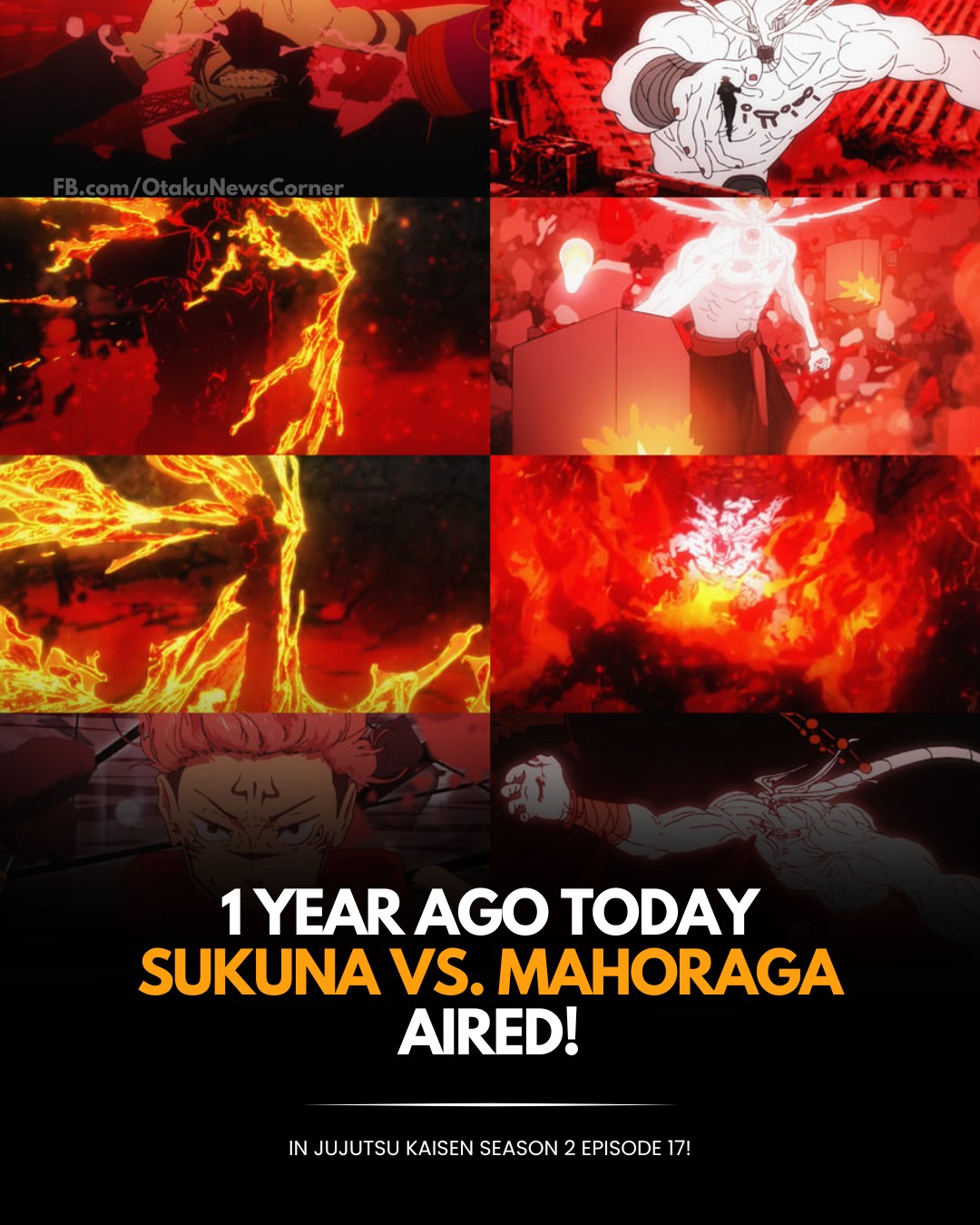 What Episode Was Sukuna Vs Mahoraga in Jujutsu Kaisen?