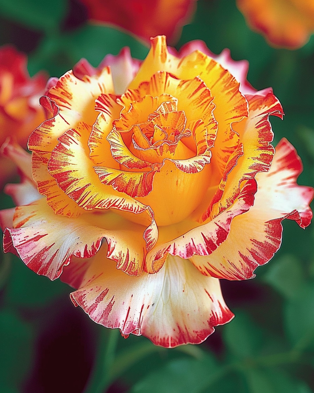 homemade - Fire and Ice Rose 🌹🔥 ️ Bold and beautiful, the Fire and Ice ...