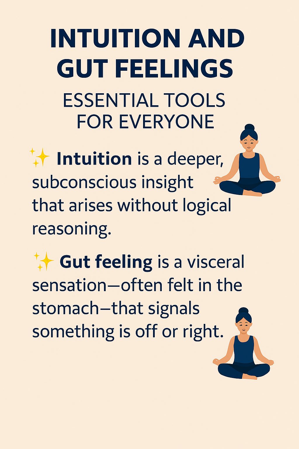 🧠 Intuition and Gut Feelings –... - Freedom For Eternity | Facebook