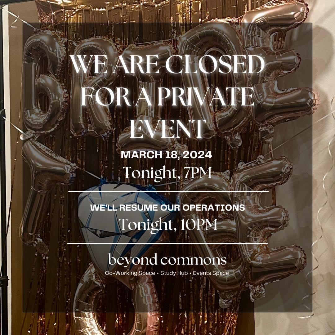 Someone’s stepping... - Beyond Commons PH - Coworking Space