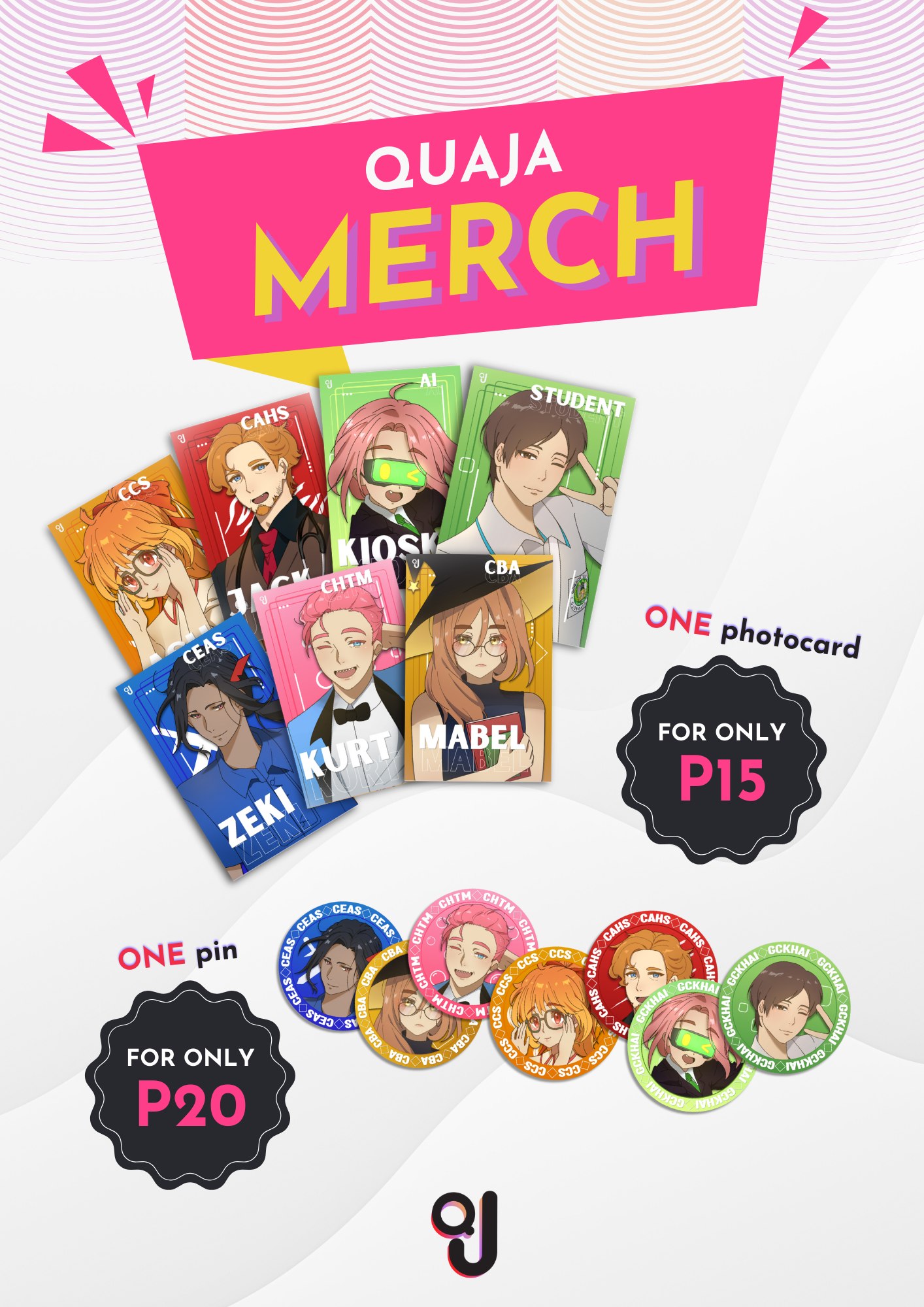 QUAJA - Hi, Qtys! 👋🏻 Quaja Studios now has merch! It’s available later ...