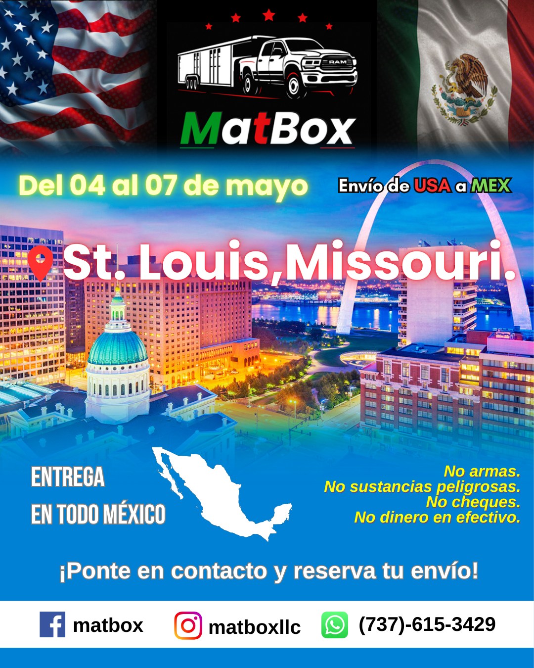MatBox - 📦 Compartimos nuestras principales rutas. Desde... | Facebook