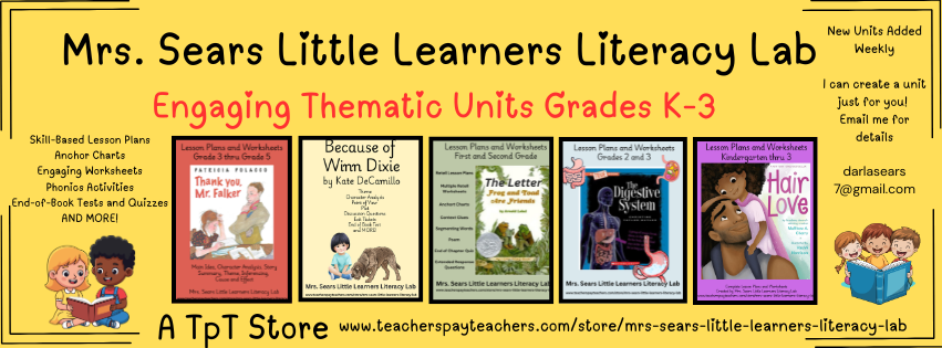 Mrs. Sears Little Learners Literacy Lab