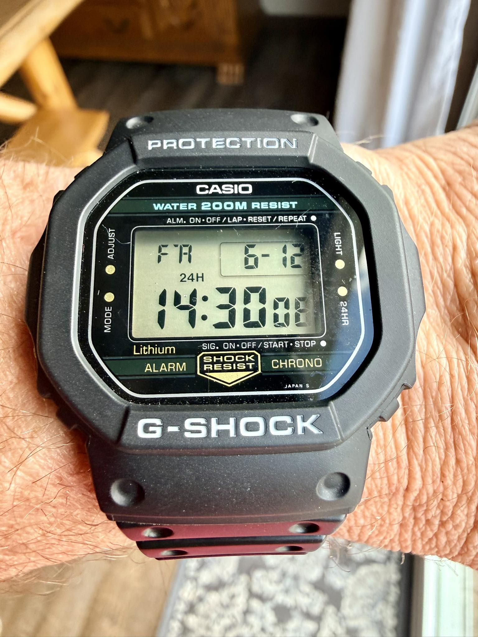A little vintage Gshock today. GW-5525 PROTECTION PROT ADJUST