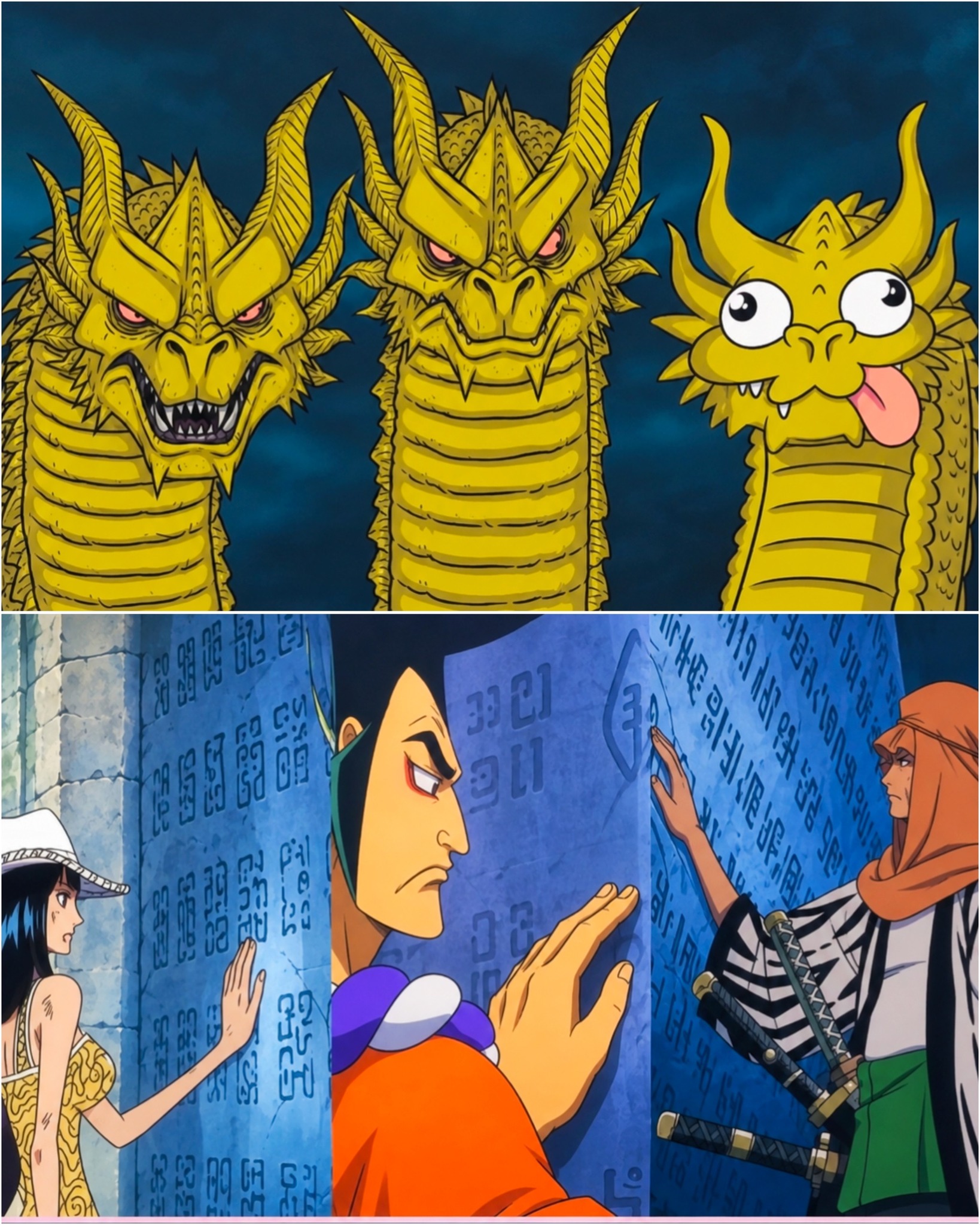 ワンピース meme One Piece Fans React to Zoro's Haki in a King Ghidorah Meme