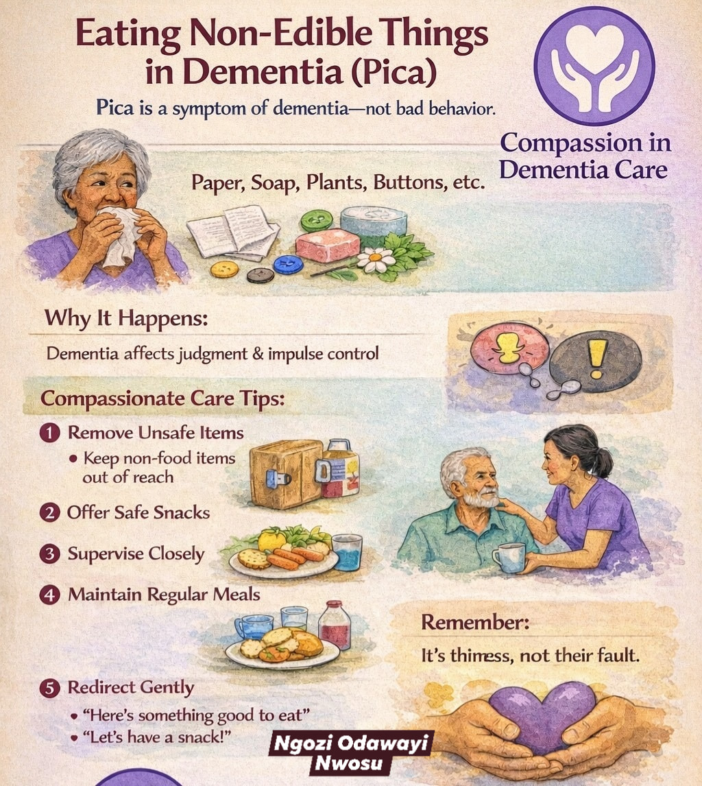 Compassion - Eating Non-Edible Things in Dementia (Pica) Eating non ...