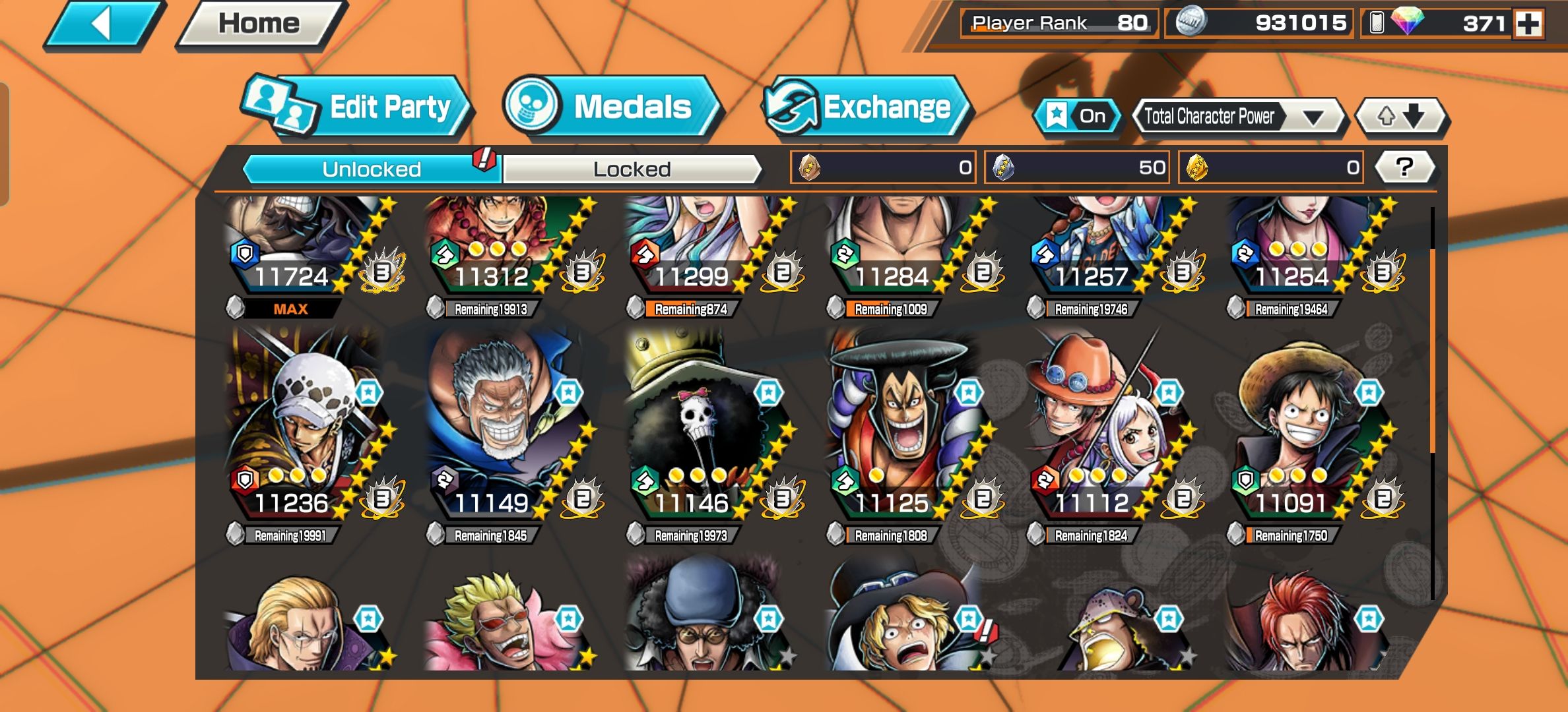 4 extream, Nusjuro boost 3, Kizaru Max, Gold Fragments 2680, medal