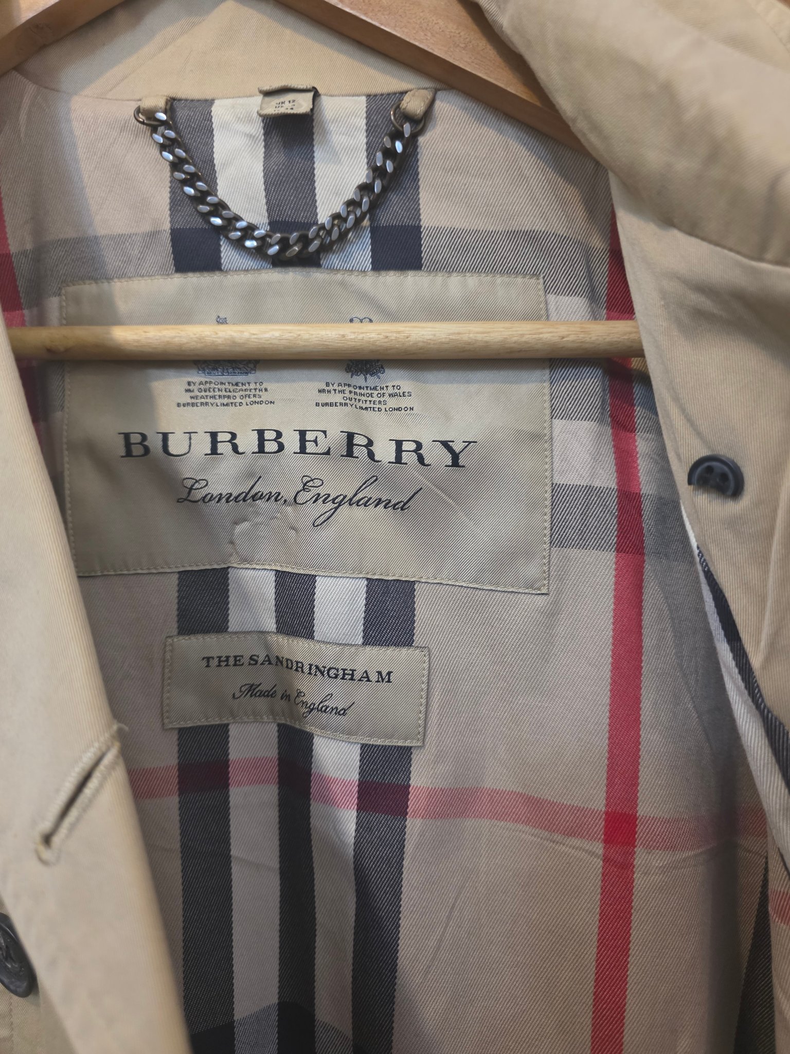 Is a used Burberry trench coat worth anything?