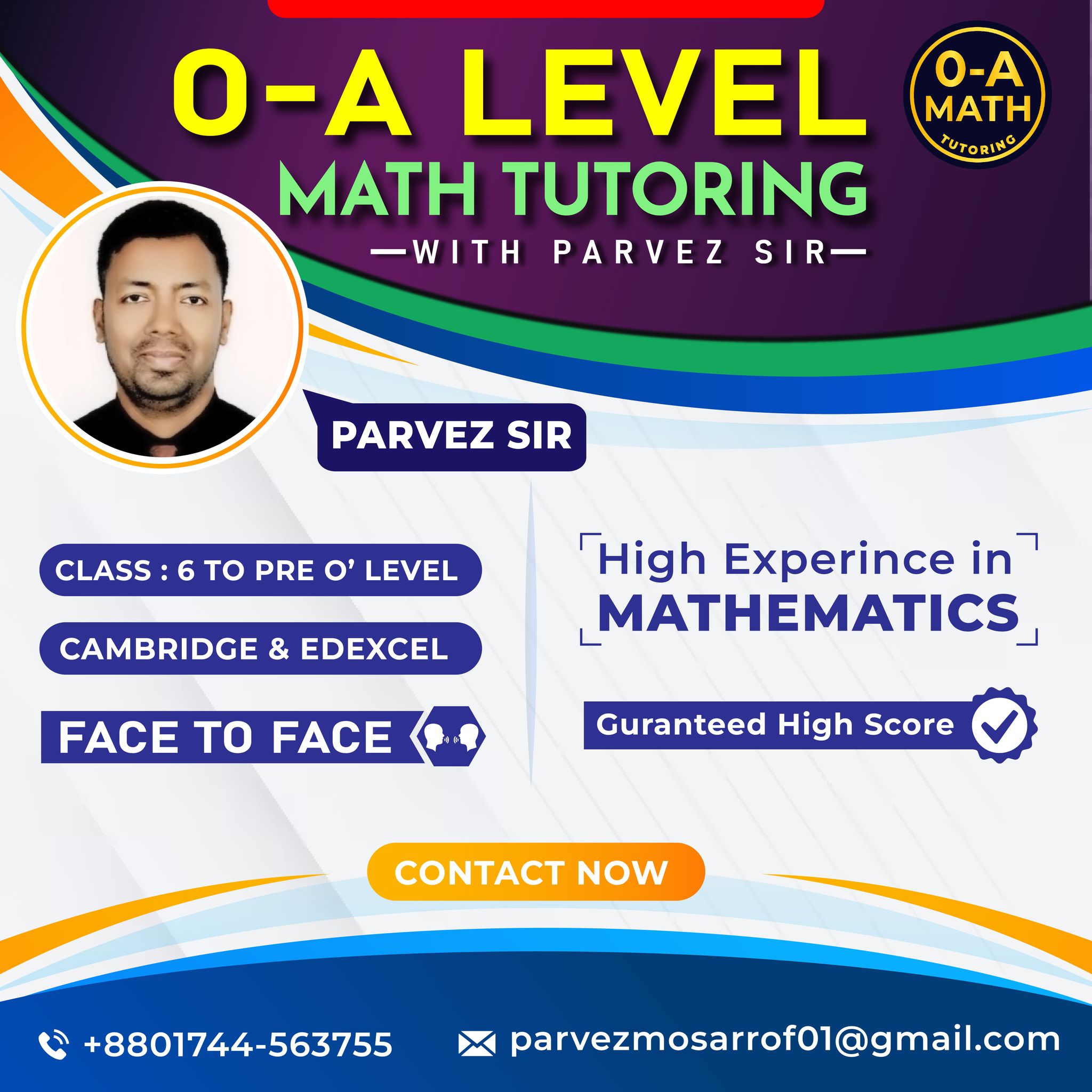 O-A Math Tesla | Dhaka