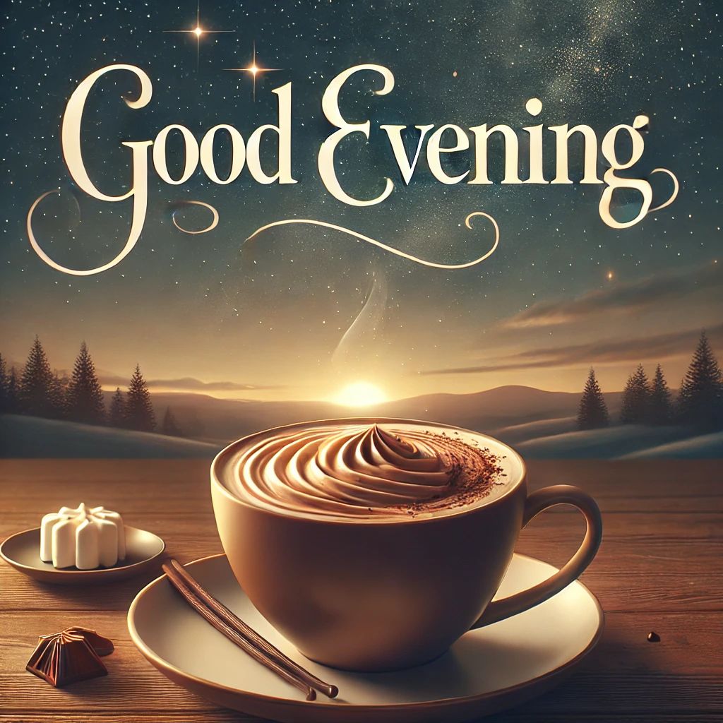 Good evening, let's relax for a moment ☕