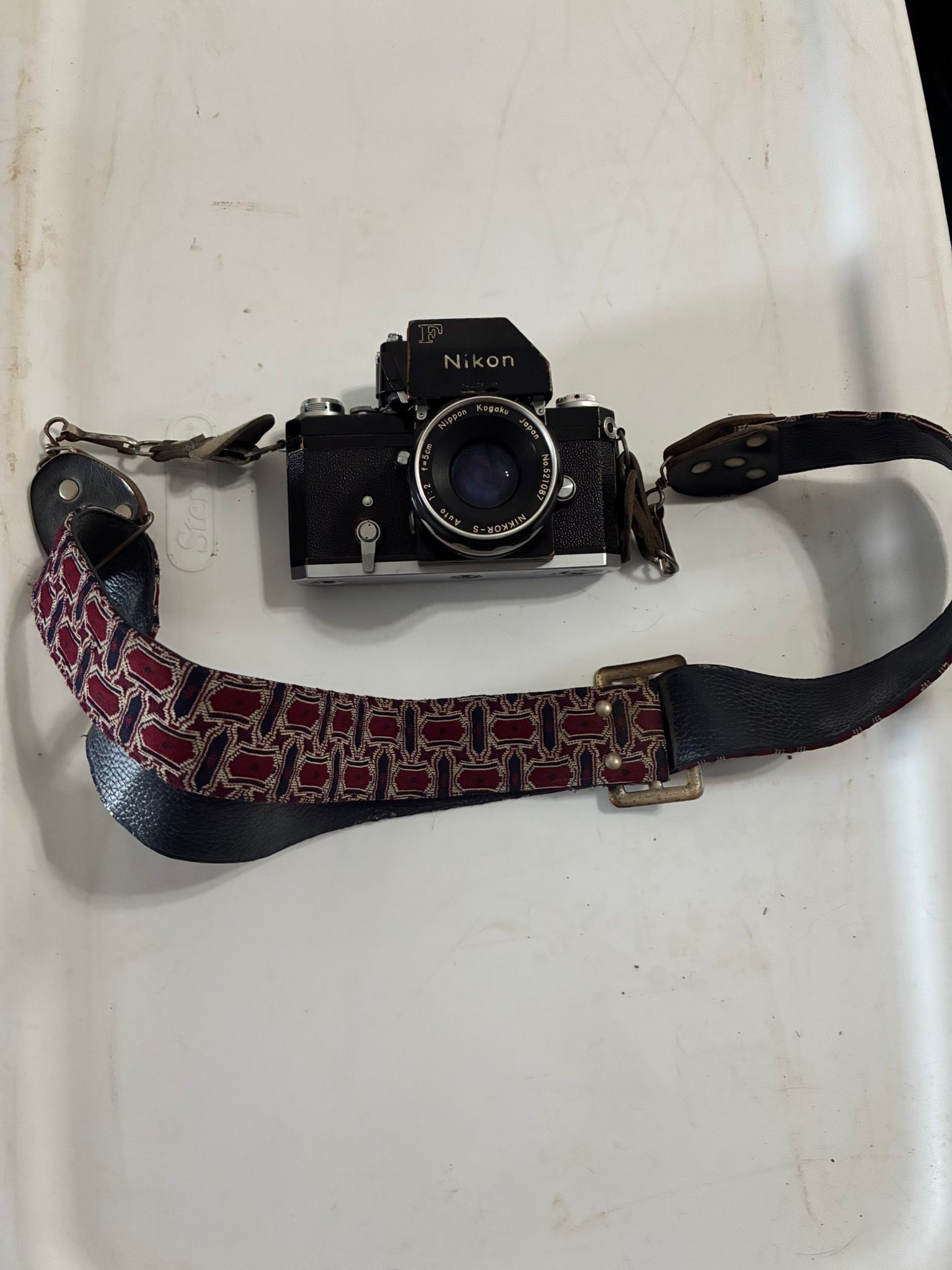 What is the value of a Nikon F Black Paint 35mm SLR camera?