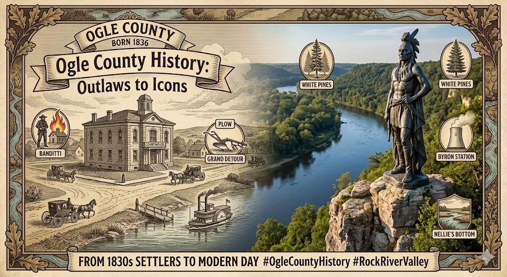Good morning Ogle County! Here is a little history on Grand Detour
