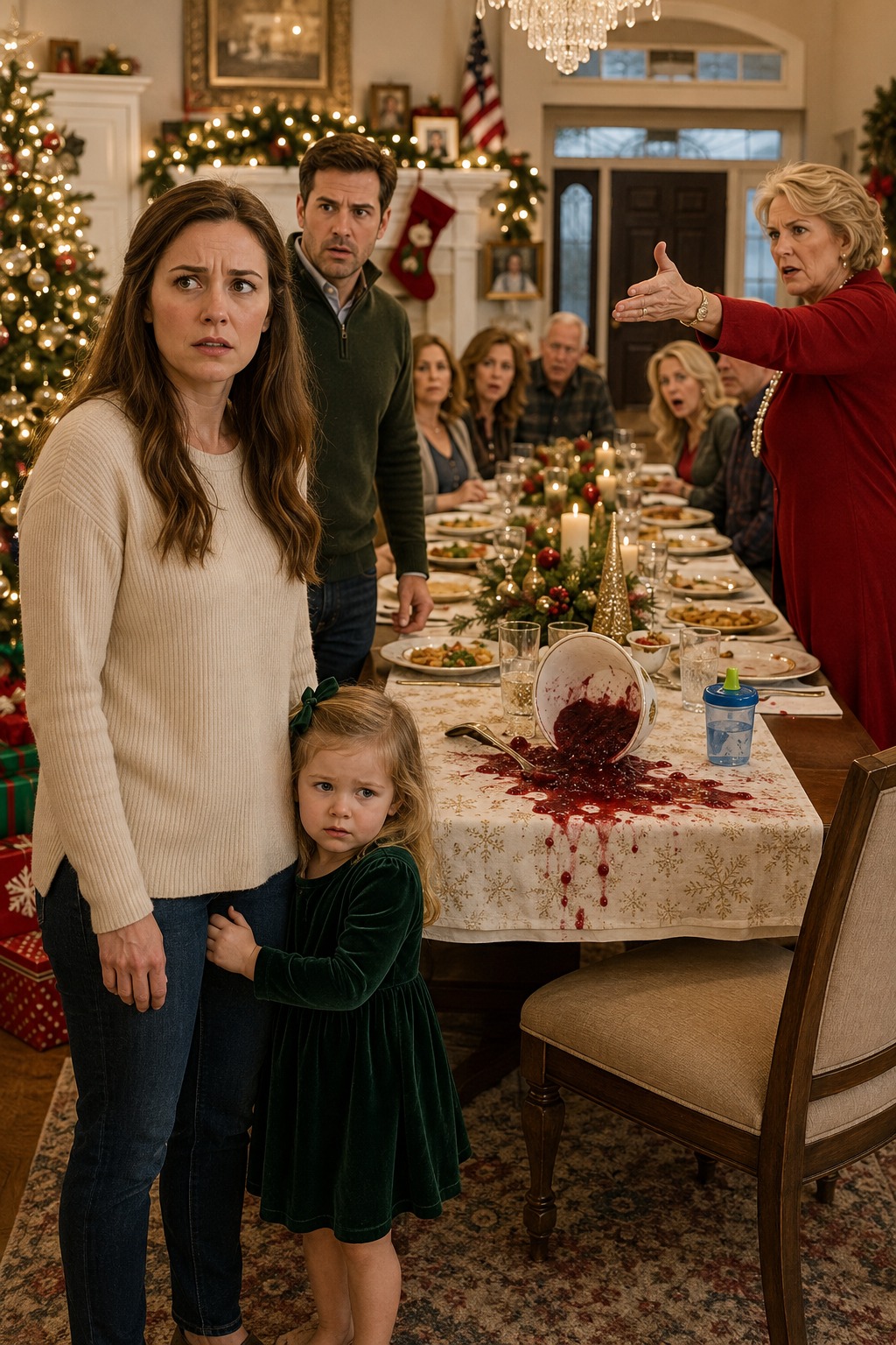 A painful Christmas family confrontation: being judged and kicked out