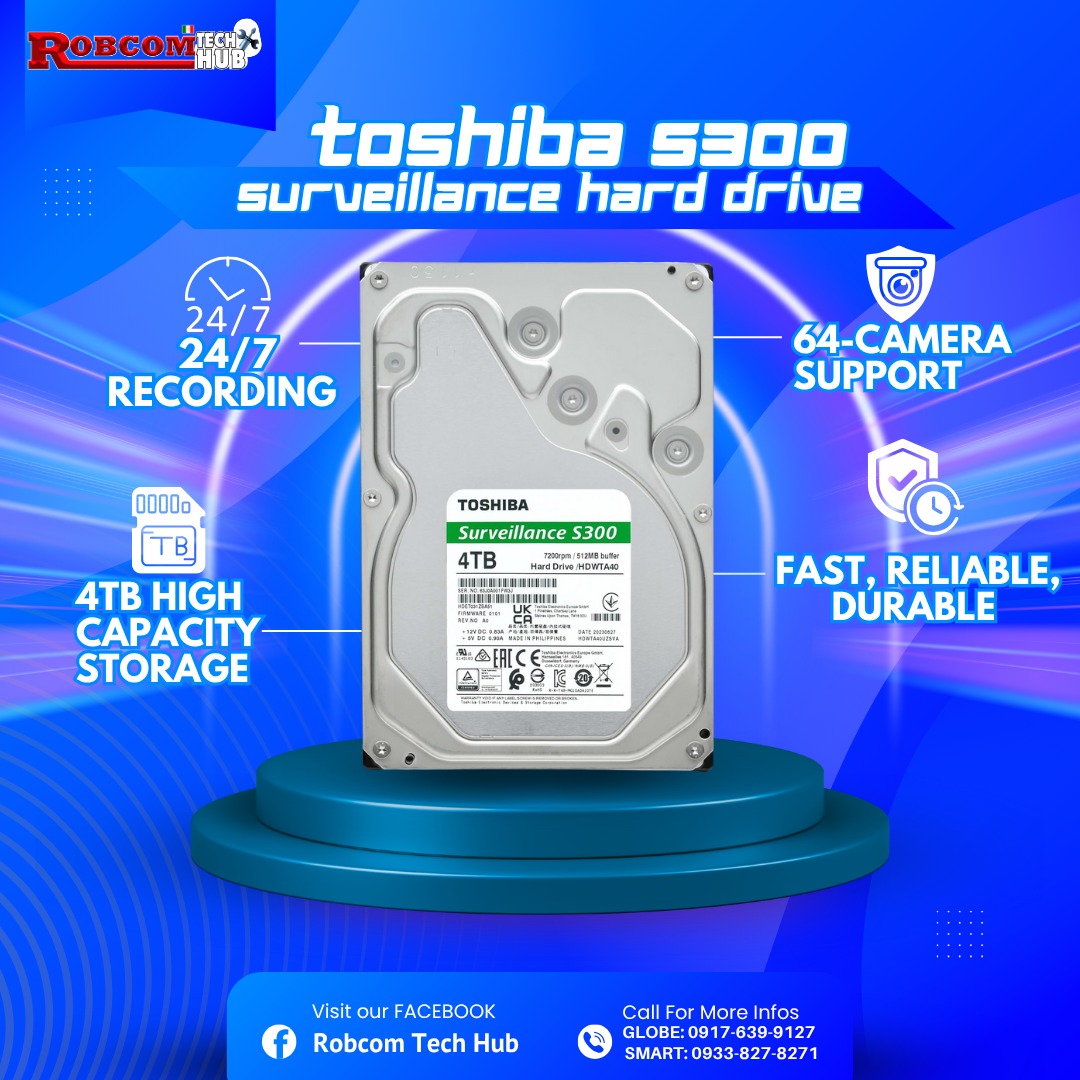 Robcom - 𝗡𝗲𝗲𝗱 𝗿𝗲𝗹𝗶𝗮𝗯𝗹𝗲 𝘀𝘁𝗼𝗿𝗮𝗴𝗲 𝗳𝗼𝗿 𝘆𝗼𝘂𝗿 𝗖𝗖𝗧𝗩? 🎥 24/7 Surveillance ...