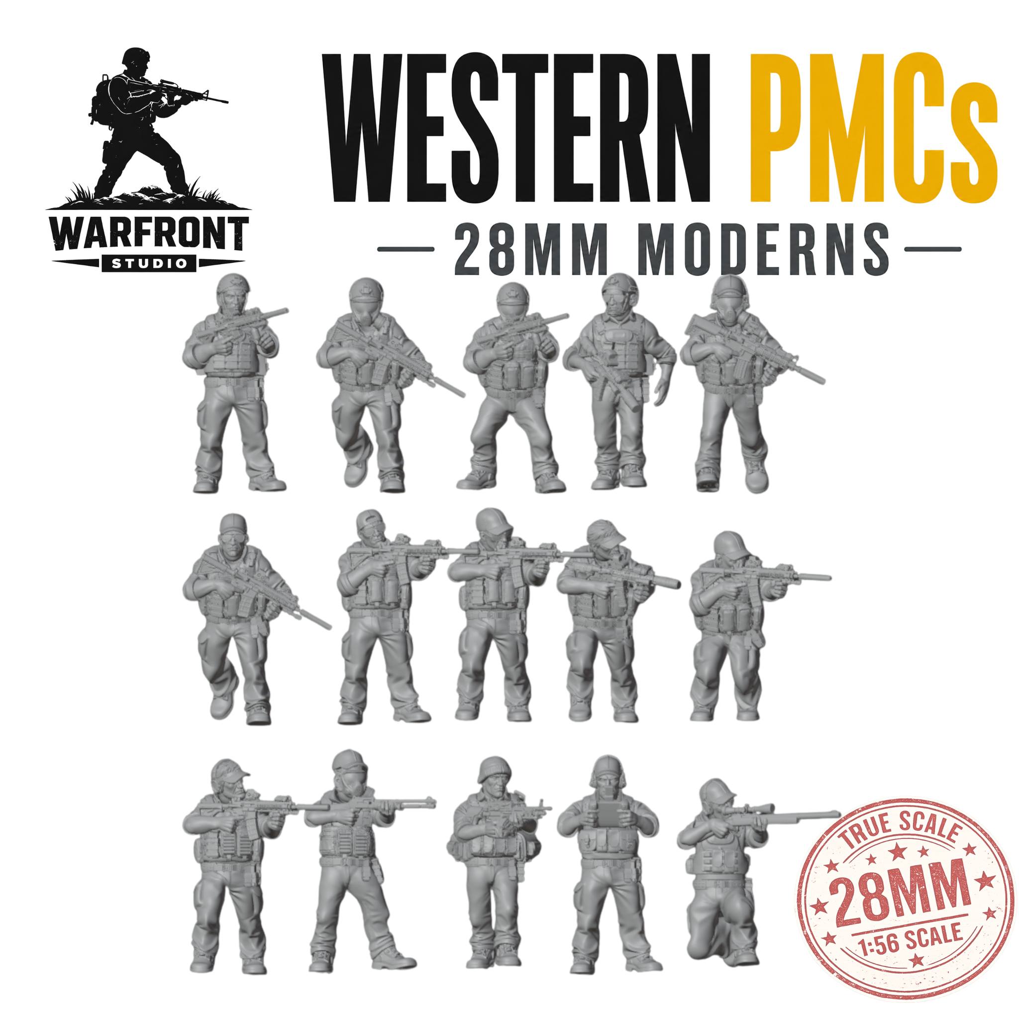 GANGHOOD 16 Scale - PMC Team Leader Figure.