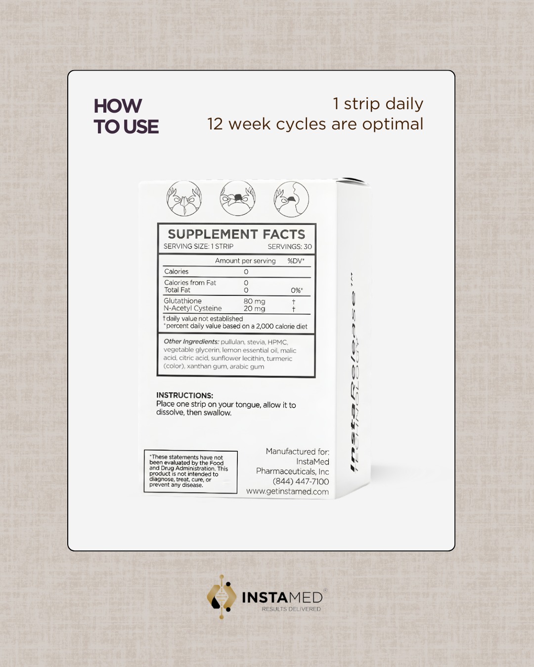 instamed bpc 157 InstaMed™ Rebuild oral dissolving strips deliver BPC-157 peptides in a clean, needle-free format. Designed to support the body's natural repair and recovery pathways, these fast-acting strips offer a convenient way for health Evolve Med Spa B12