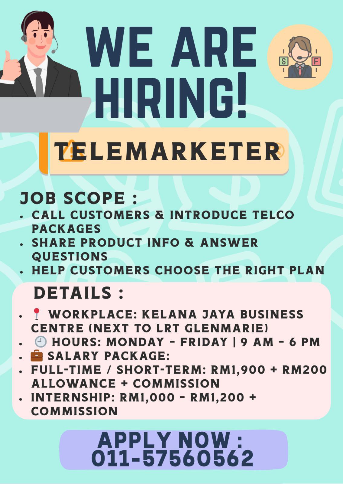 🌟 TELEMARKETERS WANTED – START YOUR CAREER TODAY! 🌟 | Facebook