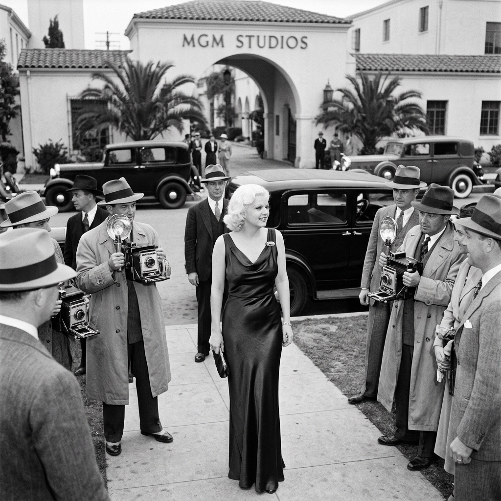 Jean Harlow: The blonde bombshell of 1930s Hollywood