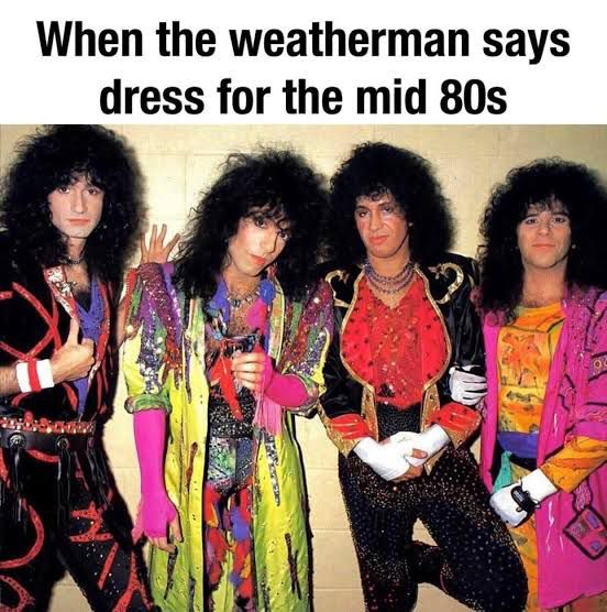 Hop into a time machine and tell us: whose outfit best represents your 80s style? #TBT