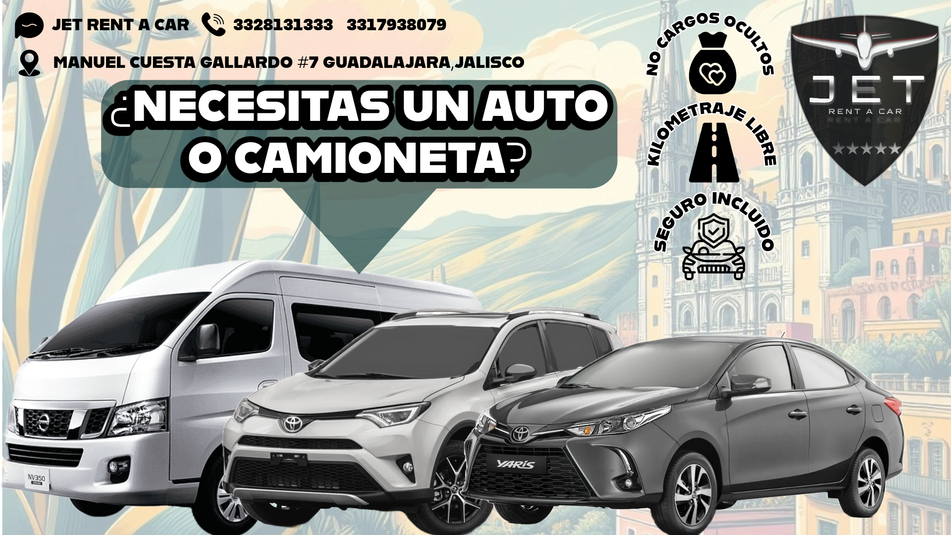 JET RENT A CAR | Guadalajara