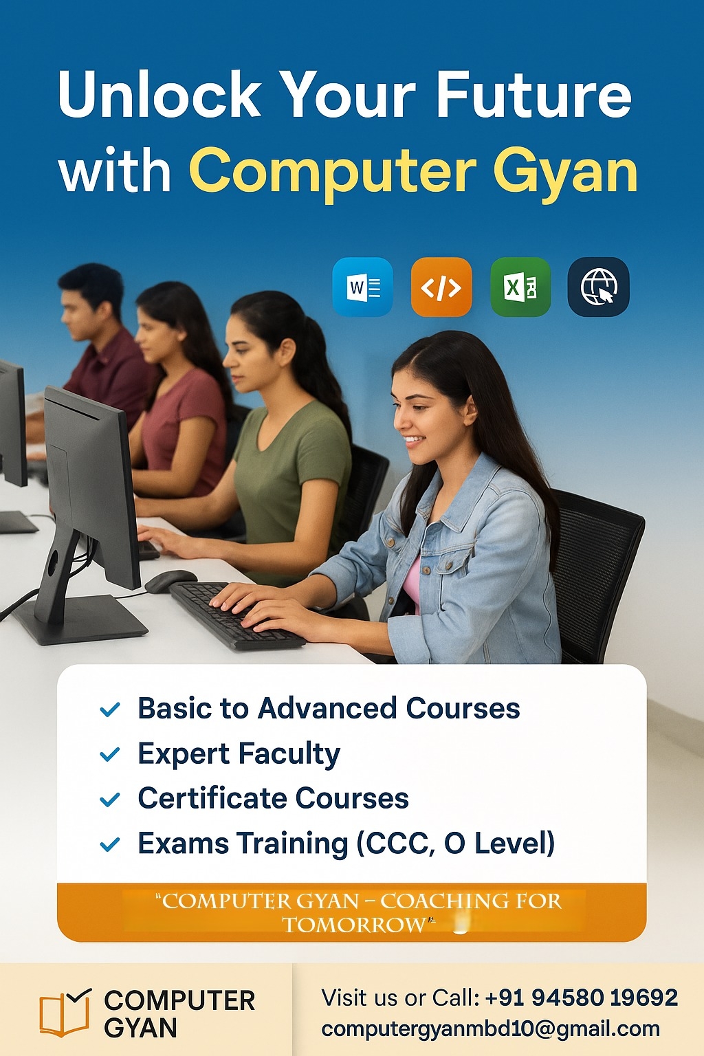 Computer Gyan kashiram branch | Moradabad