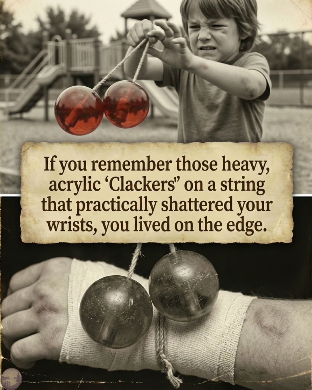 Driftwood - If you didn’t own a pair of those heavy acrylic clackers ...