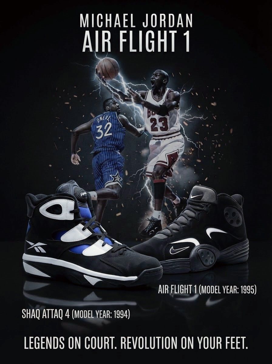 Shaq Reebok signature shoes since 1992