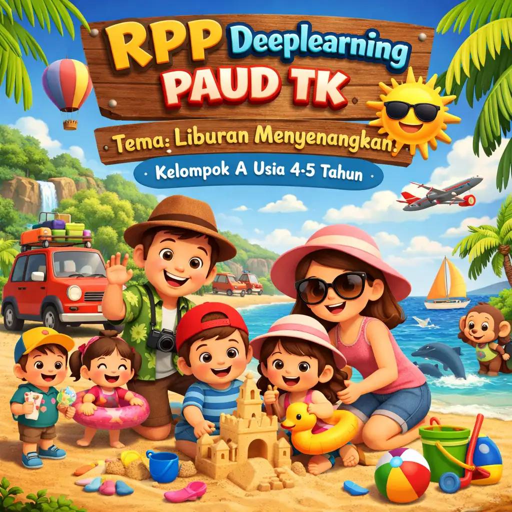 KB,TK, SD, PAUD & PKBM seluruh INDONESIA | 🍒RPP Deeplearning PAUD TK ...