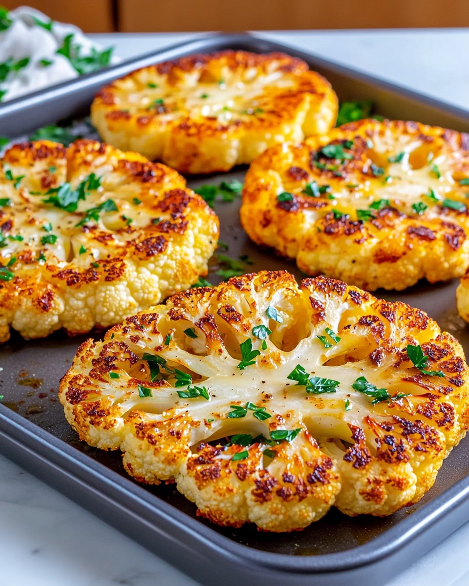 Cauliflower Steaks with... - Patricia's Classic Kitchen