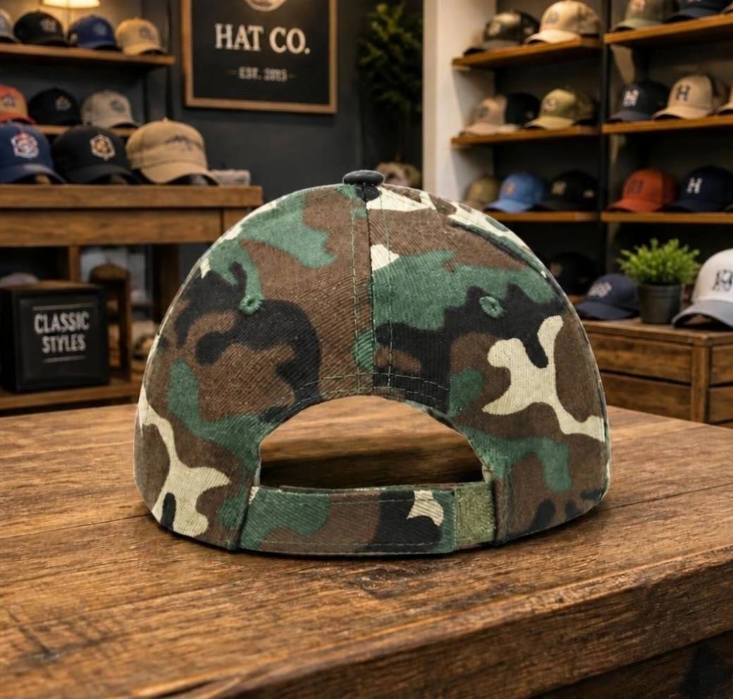 New Camo Baseball Cap/Hats $10ea.