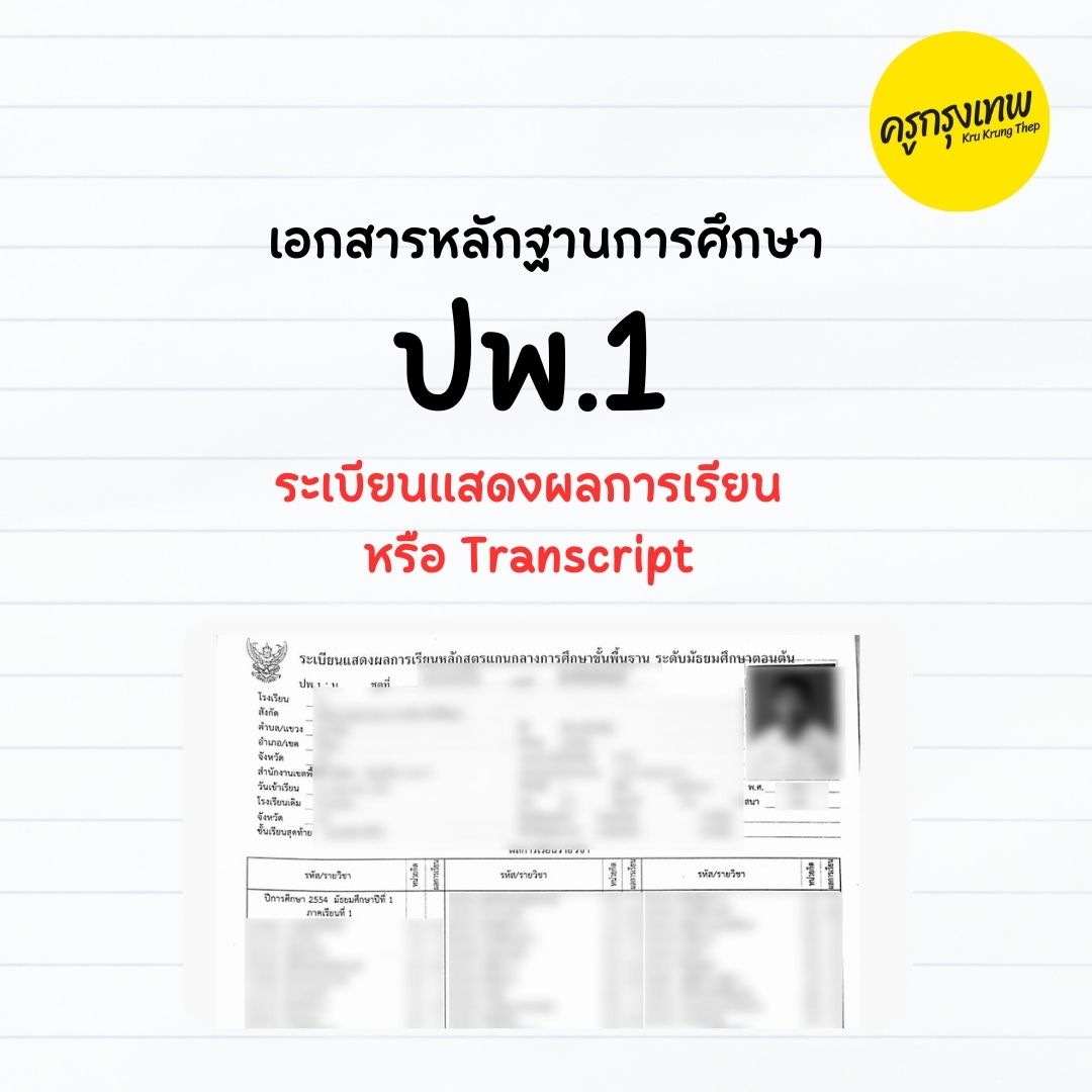 ครูกรุงเทพ - ปพ. ปพ. ปพ. ปอพอ แปลว่าอะไร แปลว่าอะไร... | Facebook