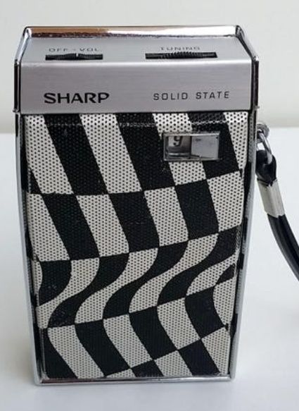 Sharp transistor 6 , TR210 1965,Japan