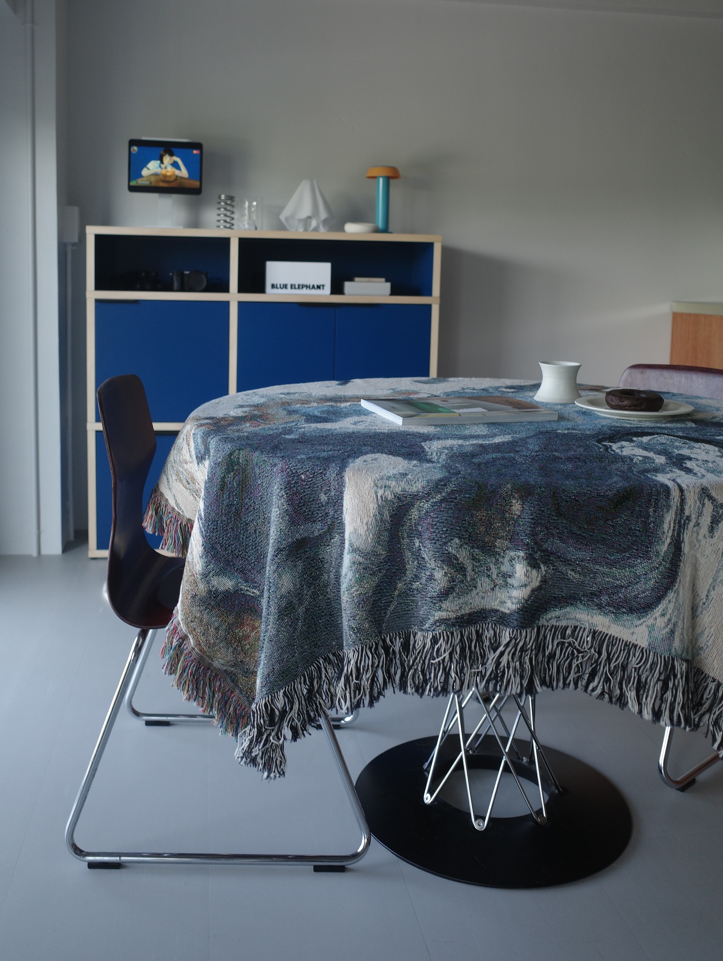 専用　ブランケットMarble Woven Throw Blanket MARBLE WOVEN THROW BLANKET S : 94x132cm | 37x52inches 一人用