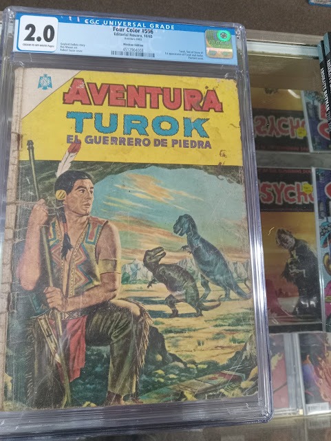 Foreign Comic Book Covers Turok And Batman