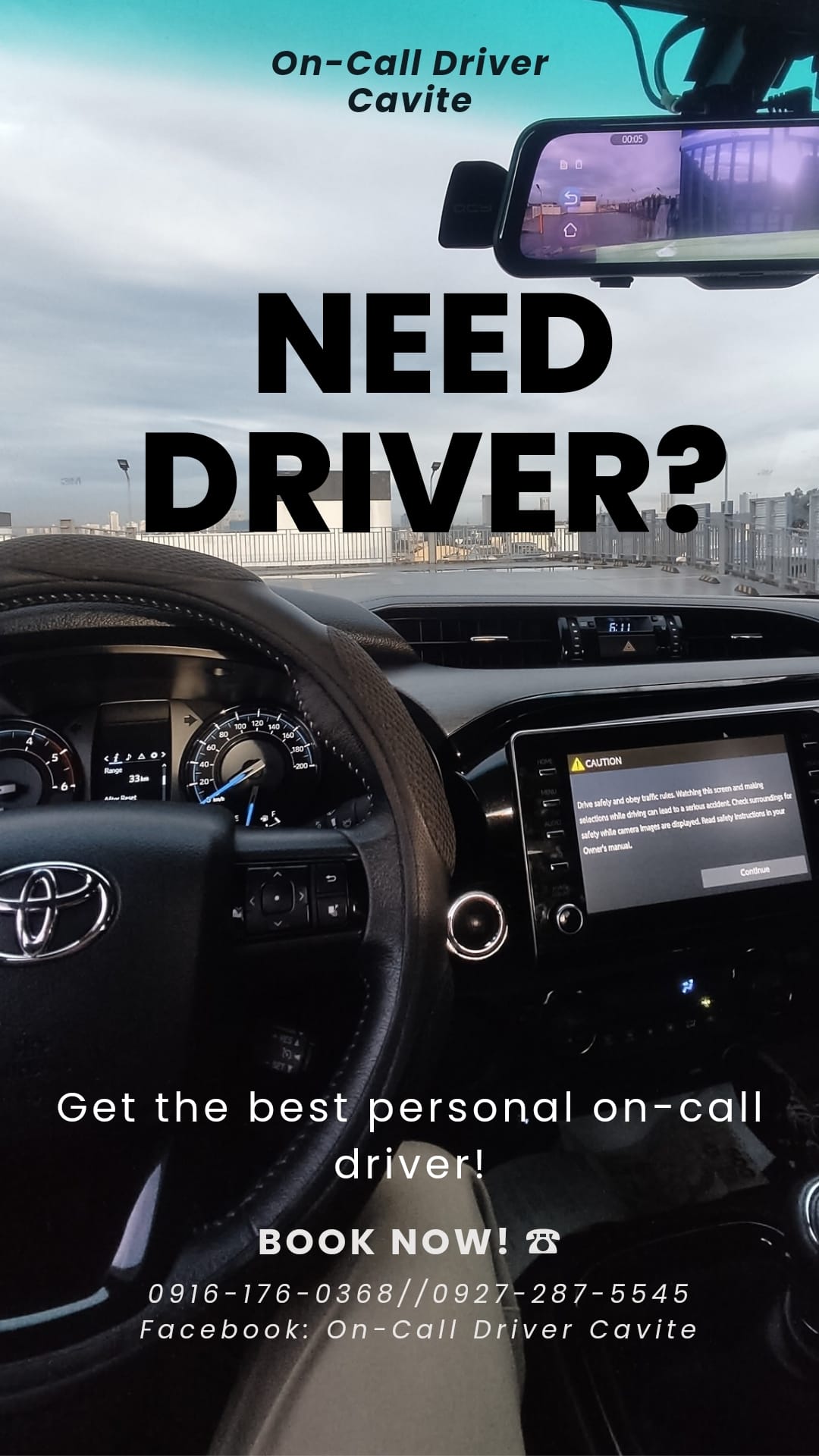 On-Call Driver Cavite | Dasmariñas