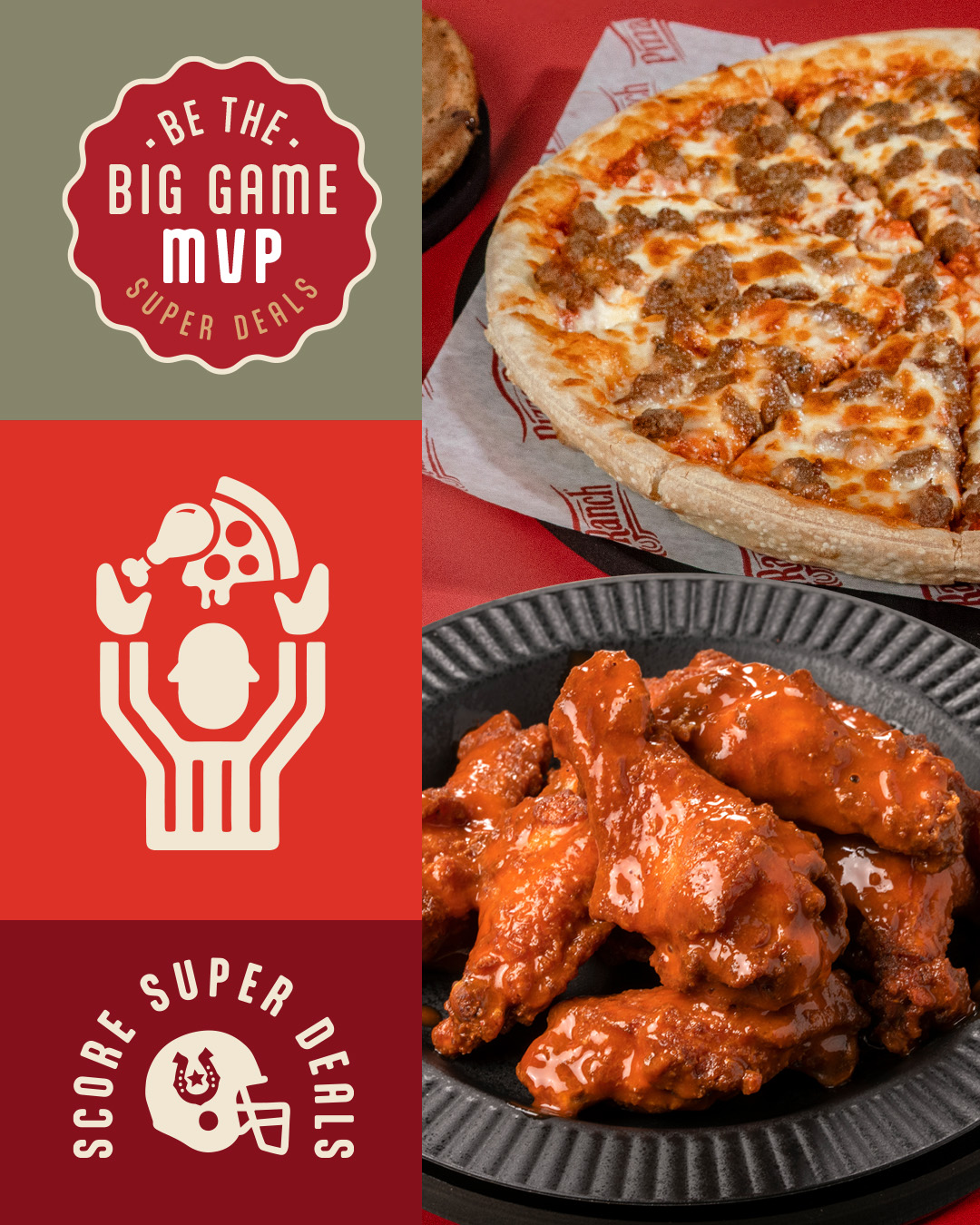 Pizza - The big game calls for a legendary meal line-up from Pizza ...