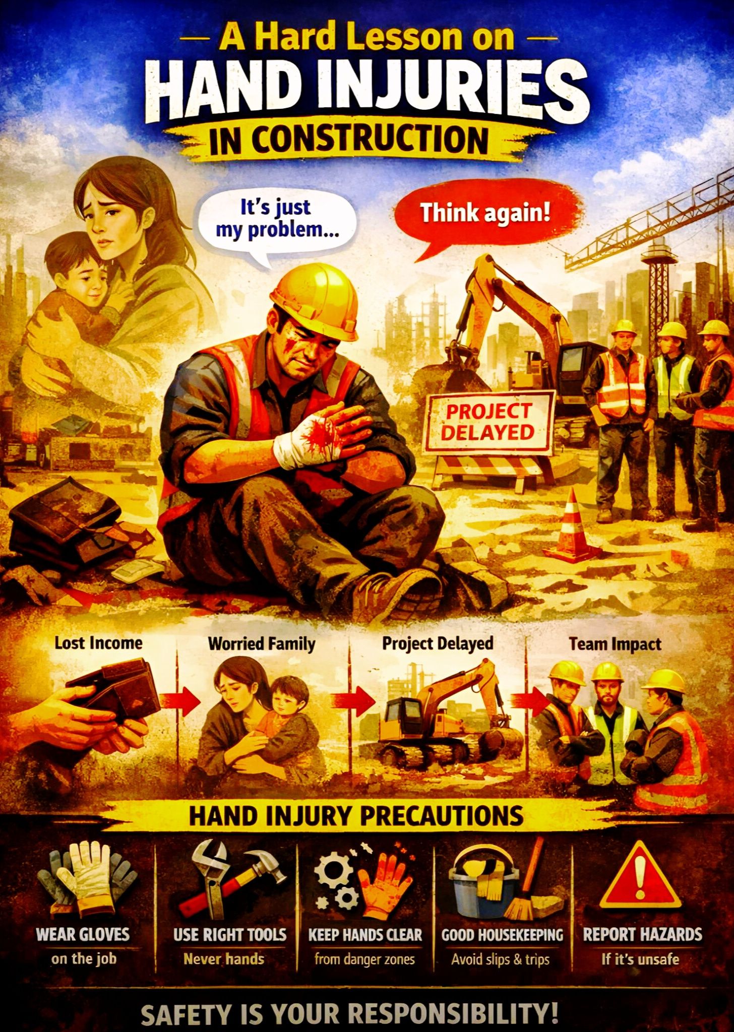 Civil - The Ripple Effect of Workplace Hazards: Why Hand Safety in ...