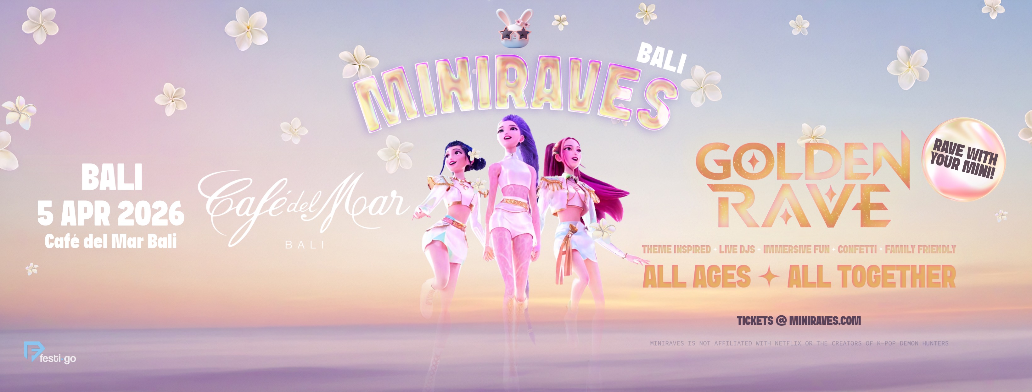 2ND SHOW PERTH 𝗠𝗜𝗡𝗜𝗥𝗔𝗩𝗘𝗦 Golden Rave