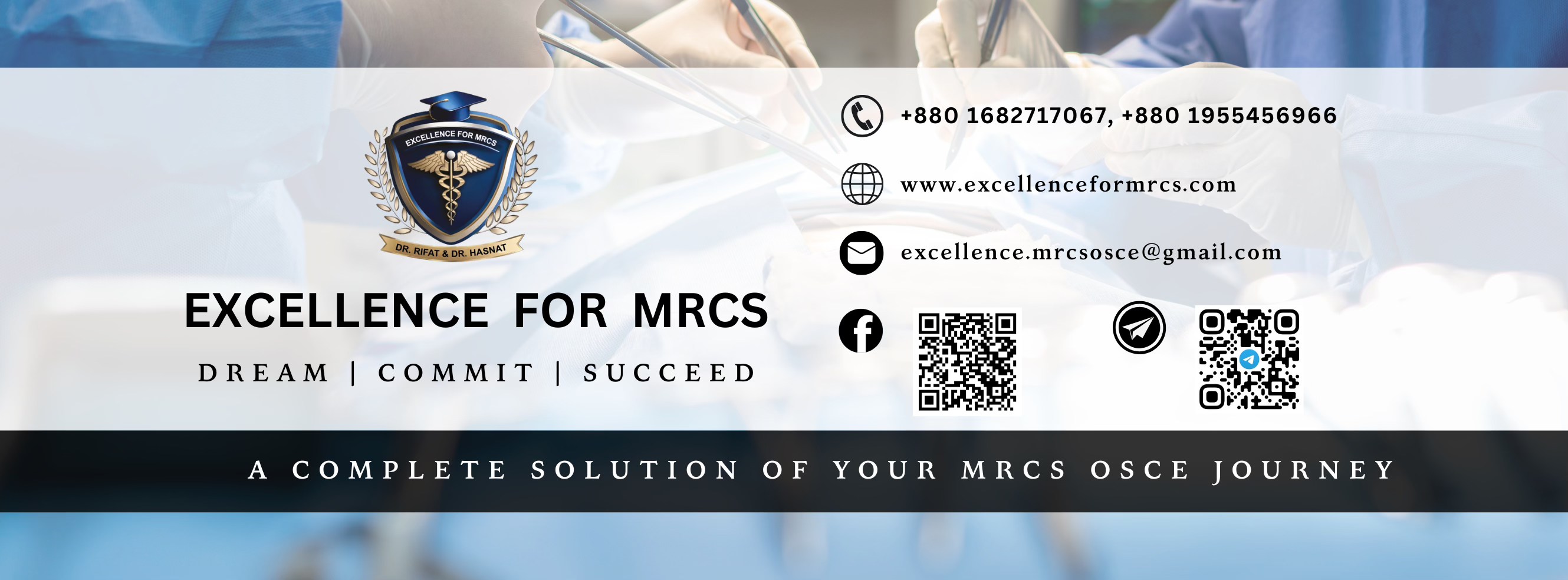 Excellence for MRCS | Dhaka