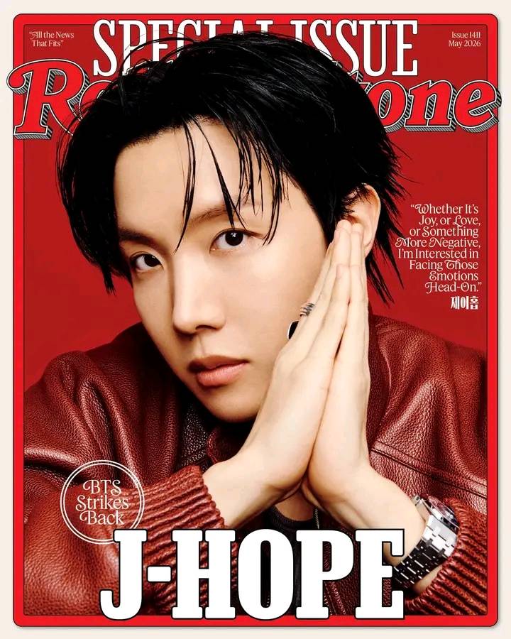 Presenting Rolling Stone's latest solo May 2026 cover: #BTS' Jimin