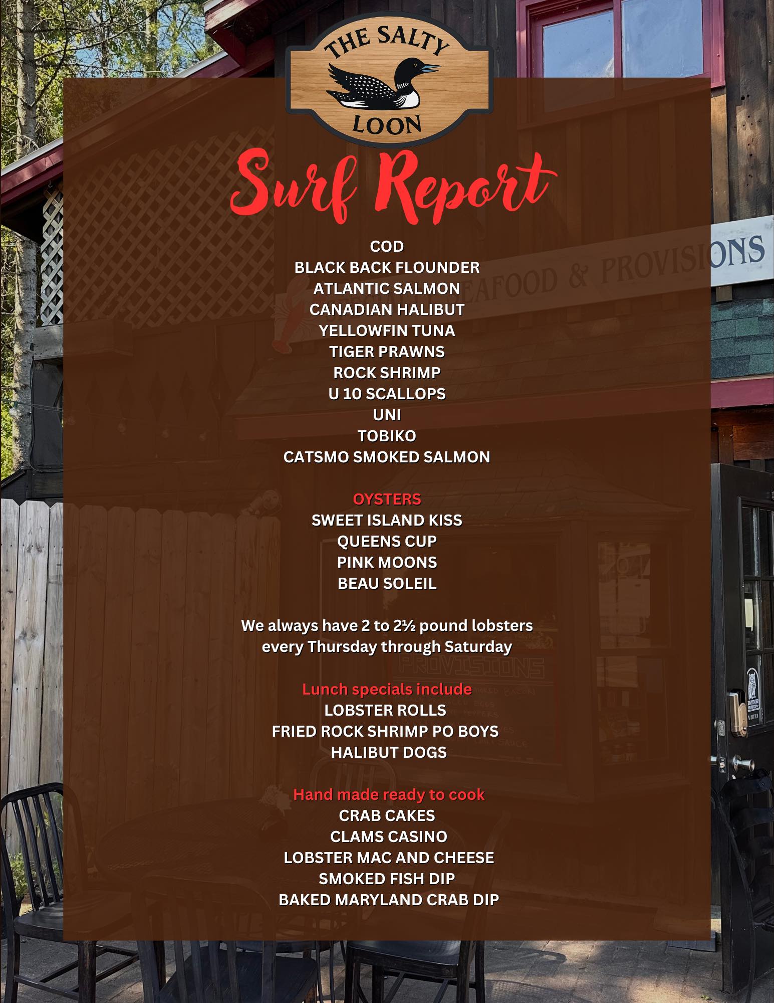This... - The Salty Loon Specialty Seafood & Provisions | Facebook
